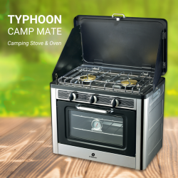 Typhoon Camp Mate - Camping Stove & Oven Combo