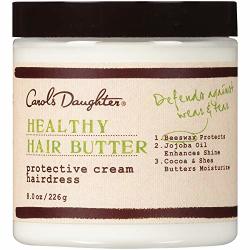 Carol's Daughter Healthy Hair Butter Protective Cream Hairdress Curl Cream With 7 Essential Oils Shea Butter And Cocoa Butter 8 Ounce