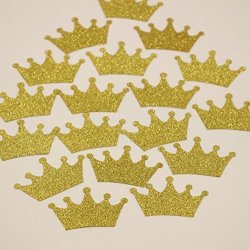 Deals on Gold Crown Confetti For Wedding Birthday Party Baby