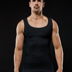 Men's Compression Body Shaper Tank Top Slimming Vest