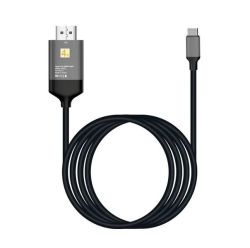 1.8M Alloy Head Type C To HDMI Cable SE-L114