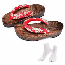 japanese wooden clogs