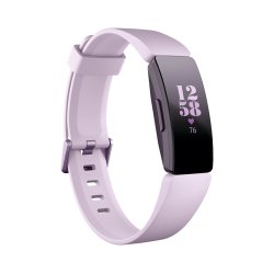 Fitbit Inspire HR Fitness Tracker in Aubergine Lavender