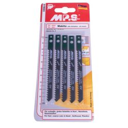 Mps - Jigsaw Blade Wood Makita Shank 100MM 8TPI - 4 Pack
