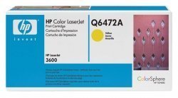 Hp Q6472A Yellow Toner Cartridge 502A Genuine New Sealed Box