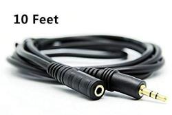 Inovat 3M 10 Feet 3.5MM Jack Audio Stereo Earphone M f Extension Cable Cord Male To Female