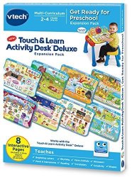 Vtech Touch And Learn Activity Desk Deluxe Expansion Pack - Get Ready For Preschool