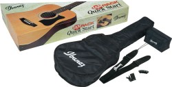 V50NJP-VS Jampack Quick Start Acoustic Guitar Pack - Sunburst