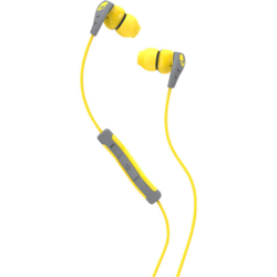 Skullcandy Method Headset with Mic 1 in Yellow & Grey