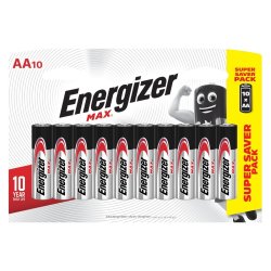 Energizer Max Aaa 10 Pack