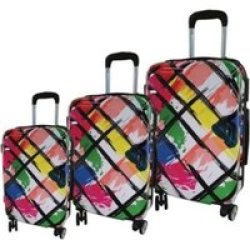 Modern Art Luggage Set