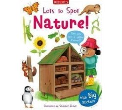 Lots To Spot Sticker Book: Nature Paperback