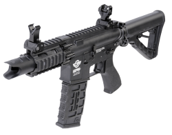 G&g Combat Machine Firehawk Fhk M4 Stubby Black Combo EGC-16P-FHK-BNB-ECM Airsoft Aeg Rifle
