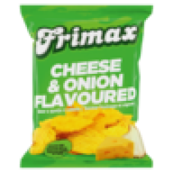 Cheese & Onion Flavoured Potato Chips 125G