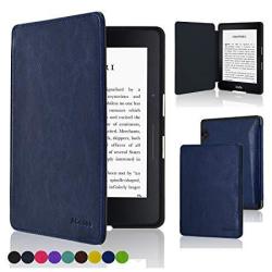 ACdream Kindle Voyage Smartshell Case - The Thinnest And Lightest Premium Pu Leather Cover Case For Amazon Kindle Voyage 2014 Version With Auto Wake Sleep Feature