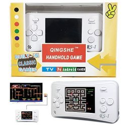 Qingshe Retro Handheld Game Console For Kids Classic Arcade Video Gaming System Playstation 2.5" Lcd Portable Game Player With 152 Classic Old School Games