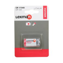 Lexmark Battery CR123 Lexman Lithium