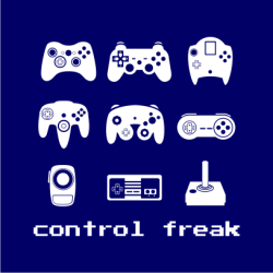Control Freak Hoodie Navy