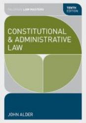 Constitutional And Administrative Law Paperback 10th Revised Edition