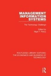 Management Information Systems: The Technology Challenge Hardcover