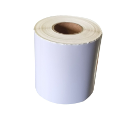 Blank White Poly Prop Hm 75MM X 121MM Labels