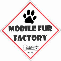Mobile Fur Factory Sticker