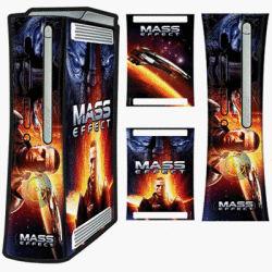 Madcatz Inc. Mass Effect Faceplate & Console Skinz For Xbox 360