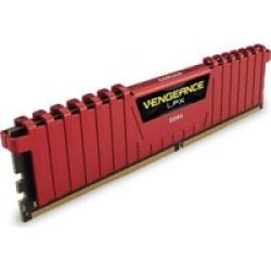 Vengeance Lpx 2400MHZ 8GB DDR4 Xmp 2.0 Memory - Red