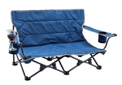 Oztrail Festival Twin Chair in Navy Blue