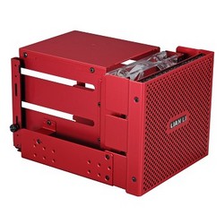 Lian Li EX-33R1 Red Aluminum HDD Cage