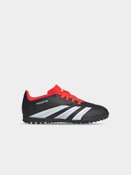 Adidas Junior Predator Club Black red Turf Boots