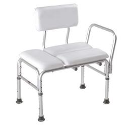 Carex Tub Transfer Bench - Shower Chair Transfer Bench With Height Adjustable Legs - Convertible To Right Or Left Hand Entry