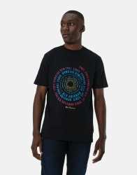 Ben Sherman Swirl Target T-Shirt - XL Black
