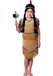 Lil' Pow Wow Indian Costume - Child Size Large 12-14 By Franco American Novelty Company