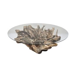 Burmese Teak Root 1.9M Dining Table Sotran Dekorativ