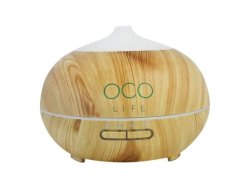 OCO Life Zen Light Wood Diffuser With 2 10ML Oils 400ML