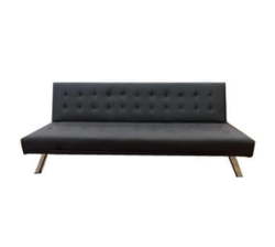 Alanza Pu Leather Sleeper Sofa Bed - Brown