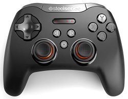 SteelSeries Stratus Xl Bluetooth Wireless Gaming Controller For Windows + Android Samsung Gear Vr Htc Vive And Oculus