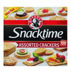 Bakers Snacktime Savoury Biscuits 1 X 400G