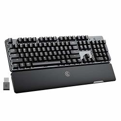 Gamesir GK300 Wireless Gaming Keyboard Connect With 2.4GHZ Wireless&bluetooth Ttc Mechanical Switches LED Backlit 104 Keys