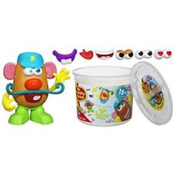 EWarehouse Playskool Mr. Potato Head Tater Tub Set Parts And Pieces Container Toddler Toy For Kids