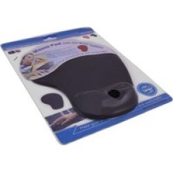 Mousepad With Gel Wrist Support