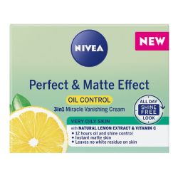 Nivea Perfect & Matte Effect Vanishing Cream - Very Oily Skin - 50ML