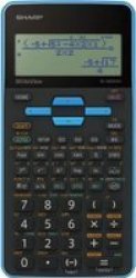Sharp EL-W535SA Blue Writeview Scientific Calculator
