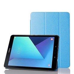 Elsse For Galaxy Tab S3 - Premium Pu Leather Case For Samsung Galaxy Tab S3 Blue