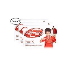 Lifebuoy Total Red Soap 65G_960428 Pack Of 3