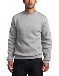 RUSSELL ATHLETIC Men's Dri Power Fleece Crewneck Sweatshirt Oxford Large
