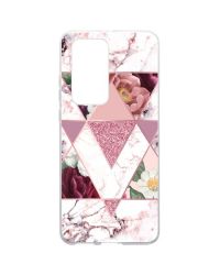 Hey Casey Protective Case For Huawei P40 Pro - Marble Floral