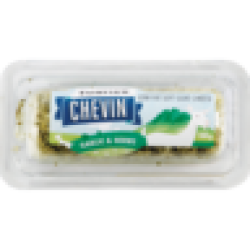 Fairview Chevin Garlic & Herb Low Fat Goat Cheese Pack 100G