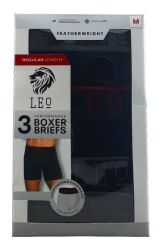 Underwear - Performance Boxer Briefs For Men - 3 Pack